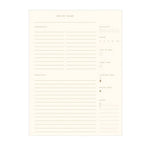 Retro Recipe Book: Peppercorn Cover | White Ink